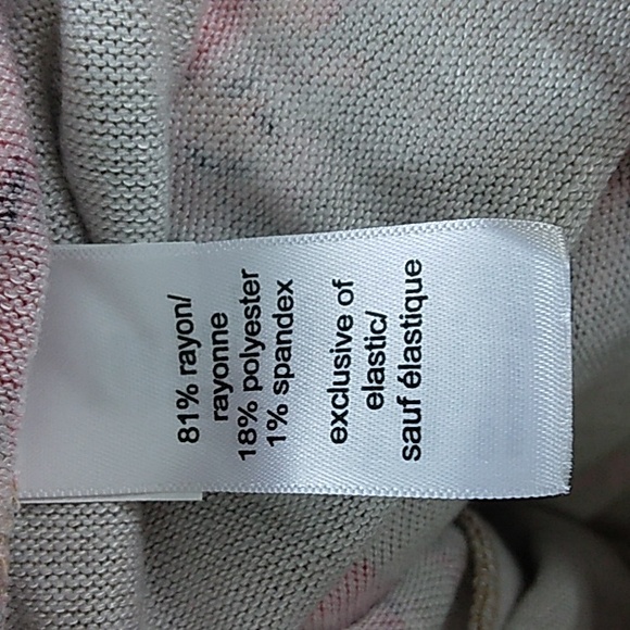 Maurice's Floral Ruffle Trim Mock Neck Sweater Size 2X Cottagecore Grandmacore‎ - Picture 8 of 9